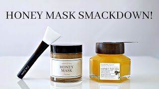 Honey Masks Smackdown  Farmacy Honey Potion amp Im From Honey Mask [upl. by Hussar]