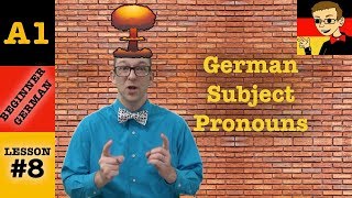 German Subject Pronouns  Beginner German with Herr Antrim Lesson 81 [upl. by Faux]