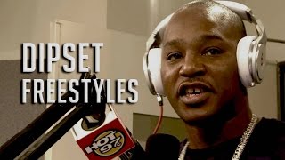 DIPSET REUNITES amp FREESTYLES ON FLEX 2015 [upl. by Cuttler722]