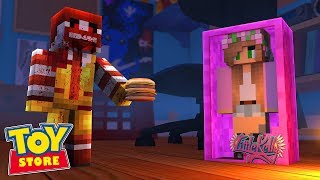 RONALD MCDONALD DOLL GOES PSYCHO  Minecraft ToyStore  Little Kelly [upl. by Eelra]