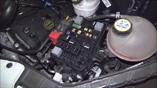 2015 Transit 150 amp 250 Starter Fuse and Relay Location [upl. by Ansel]