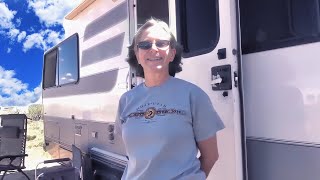 RV Tour Solo Woman Living in a Lazy Daze Class C RV [upl. by Teddie]