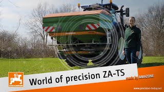 Precision TODAY Mounted spreader ZATS  AMAZONE [upl. by Aivin]