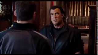 Steven Seagal  Fight scene Driven to Kill Bar [upl. by Harret]