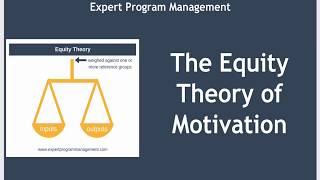 The Equity Theory of Motivation [upl. by Affay806]