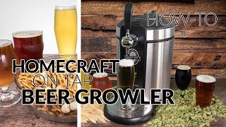 CBD5SS  Homecraft OnTap Beer Growler System  Howto [upl. by Eadith]