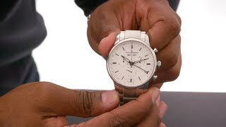 Alexander Watch How To ReCalibrate The Hands Of A Quartz Chronograph [upl. by Frans]