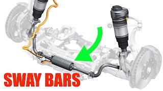 How AntiRoll Bars Work  How To Improve Car Handling [upl. by Eimerej]