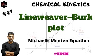 Lineweaver Burk Plot Michaelis Menten Equation  Enzyme Catalysis  Chemical Kinetics [upl. by Dillon]