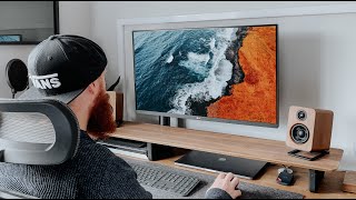 The Perfect Productivity Monitor  LG 32” 4K UltraFine Ergo Setup [upl. by Barabas]