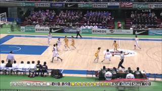 ウィンターカップ2013 高校バスケ女子準決勝 桜花学園 vs 聖カタリナ女子 [upl. by Verla]