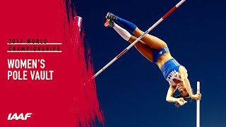 Womens Pole Vault Final  IAAF World Championships London 2017 [upl. by Nohsram389]