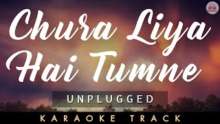 CHURA LIYA HAI TUMNE JO DIL KO  KARAOKE  Unplugged  Mohammed Rafi  Asha Bhosle [upl. by Feodora]