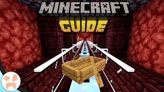 EFFICIENT NETHER ROADS  The Minecraft Guide  Tutorial Lets Play Ep 34 [upl. by Janaya]