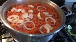 How To Cook Nigerian Jollof Rice [upl. by Dov]