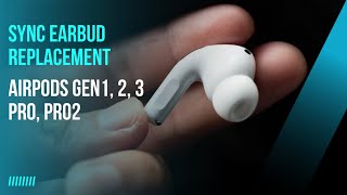 How To Pair and Sync a Replacement LEFT or RIGHT Side Earbud on Apple AirPods PRO [upl. by Rammus850]