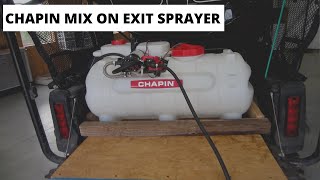 Chapin Mix on Exit Sprayer [upl. by Yenffit270]