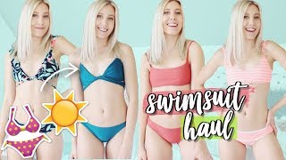 Swimsuit Try On Haul  Swimsuit Collection 2018 [upl. by Acilgna]