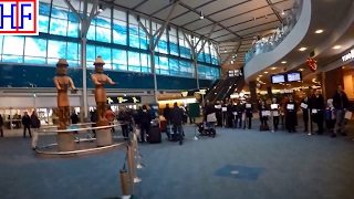 Vancouver International Airport YVR 🇨🇦 to Downtown Vancouver by Skytrain  Tourist Information [upl. by Adnoel]