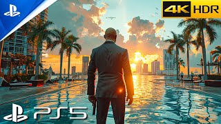 MIAMI PS5 Immersive ULTRA Realistic Graphics Gameplay 4K60FPS Hitman 2 [upl. by Anisamot]