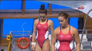 Kazan2013 Womens 3m synchro final [upl. by Eilrebmik]