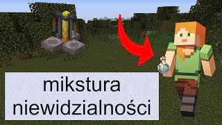 jak zrobić miksturę niewidzialności w Minecraft [upl. by Lindsay]