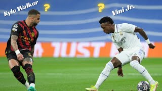 VINI JR VS KYLE WALKER [upl. by Aihsenet730]