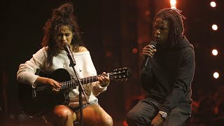 Jessie Reyez  quotFigures a Reprisequot ft Daniel Caesar  Live at The 2018 JUNO Awards [upl. by Sug]