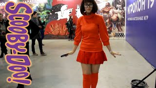 Scooby Doo Velma Cosplay at IgroCon 2019 [upl. by Madelin408]