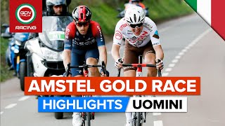 Amstel Gold 2022 Uomini Elite Highlights [upl. by Kassey]