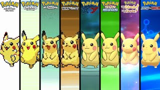 Evolution of Pokémon Evolution Animations 19962019 [upl. by Roque]