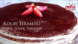 Kolay Tiramisu  Nefis Yemek Tarifleri [upl. by Atinit194]