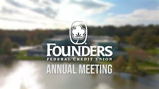 Founders Federal Credit Union  Virtual Annual Meeting [upl. by Garber4]