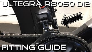 Shimano Ultegra R8050 Di2 Front Derailleur Fitting Guide [upl. by Olivier]