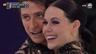 VirtueMoir 2018 Olympics SD Latin Rock Medley NBC [upl. by Jojo]