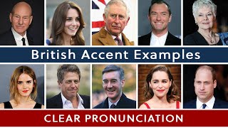 British Accent Examples  Pronunciation  Posh Accent [upl. by Siclari797]