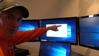 How to tell Windows 10 which monitor is your touchscreen [upl. by Ihsoyim760]