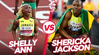 ShellyAnn Fraser Pryce Vs Shericka Jackson ★ Fashion Clash Who Wins  100m 200m 4x100 Training [upl. by Cohette]