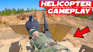 Airsoft LMG Air Support  Blank Fire 50 Cal Gameplay [upl. by Ettelra96]