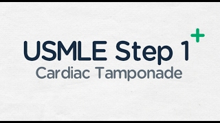 USMLE Step 1 Cardiac Tamponade [upl. by Imelida]