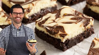 AMAZING Cheesecake Brownies Recipe [upl. by Lenahs]