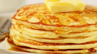 Pancakes Recipe Demonstration  Joyofbakingcom [upl. by Modeste]