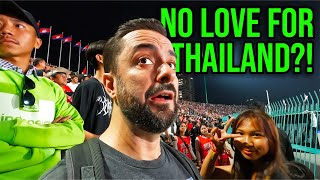 Cambodians LOVE Indonesia More Than Thailand 🇰🇭 SEA Games Football Final [upl. by Ishmael]