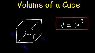 Volume of a Cube [upl. by Aihsatal633]