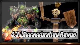 Guide  Rogue  Assassination Patch 43  Talents  Glyphs  Stats  Gems  Enchants  Rotation [upl. by Elohcim]