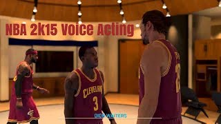 NBA 2k15 Horrible and Hilarious Voice Acting Compilation [upl. by Min299]