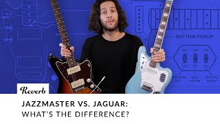 Fender Jazzmaster vs Jaguar Whats the Difference [upl. by Rebak849]