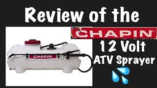 The Chapin ATV Sprayer 💦 Review [upl. by Mcmath]