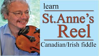 St Annes Reel fiddle lesson [upl. by Clio]