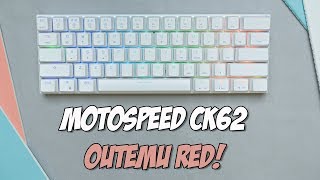 Motospeed CK62 Mechanical Keyboard Review  Layer FIX [upl. by Robbin381]